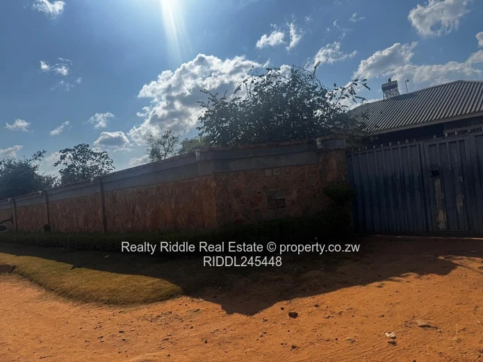 Sally Mugabe heights 4 bed house for sale.