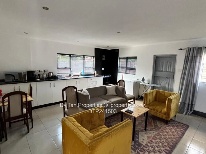 Fully Furnished 2 Bedroomed Cottage Located in Borrowdale for Rent