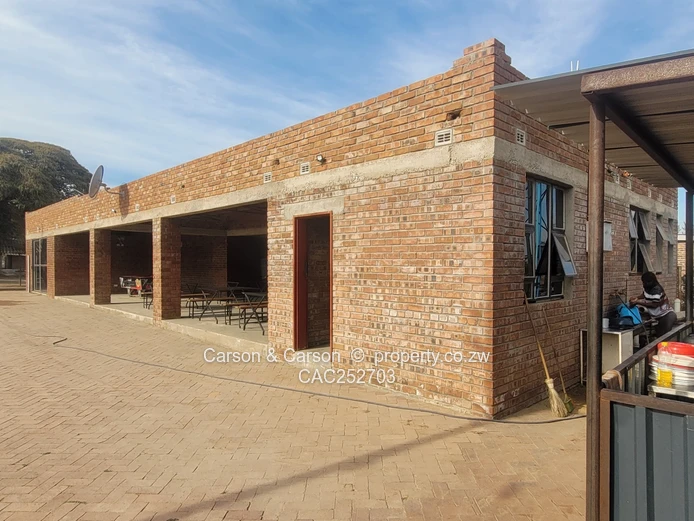 A single storey commercial building strategically lacated in the heart of Mabvuku