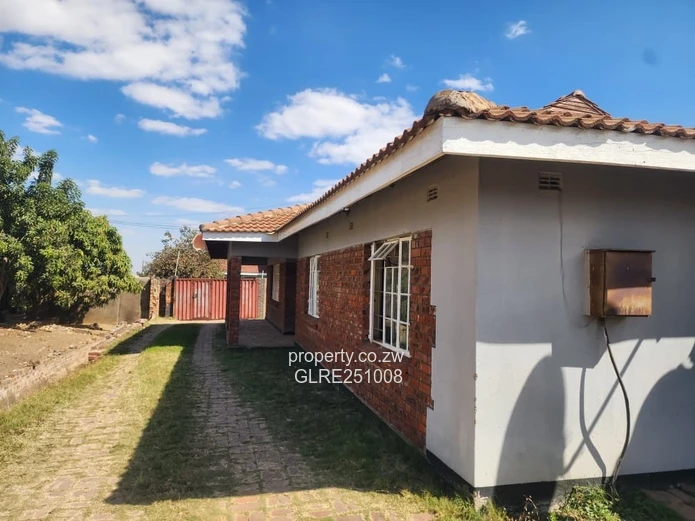Brick 3-Bed Bungalow on 680m² Plot — Westlea, Harare West