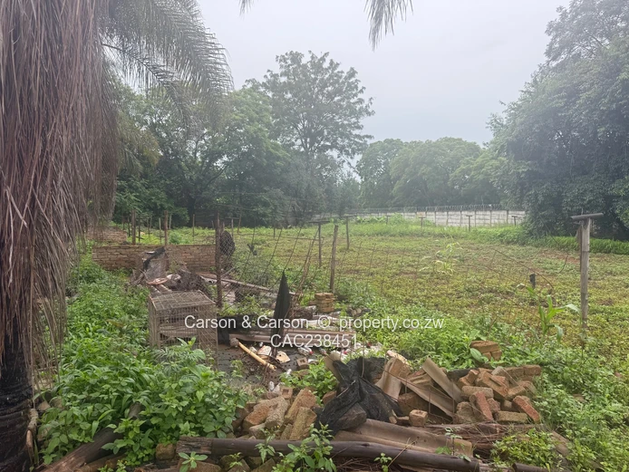 Incomp. Shell on Vast piece of land in the G/Triangle 