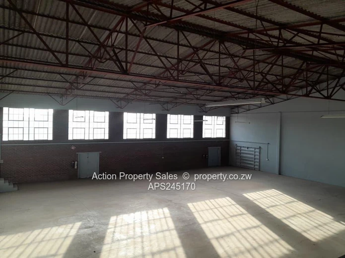 Warehouse/Factory In Msasa $3550 Plus VAT