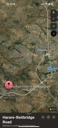 Chivhu-Masvingo Road stand for sale. 5537m². $50K