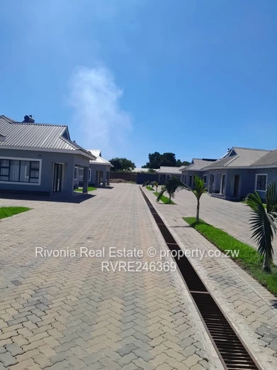 Modern 3-Bed Cluster Waterfalls Harare South — Borehole