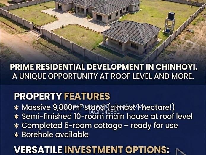 *TAGMIN PROPERTIES*  Orange Groove, close to Sunningdale  *_PRIME RESIDENTIAL DEVELOPMENT IN CHINHOY