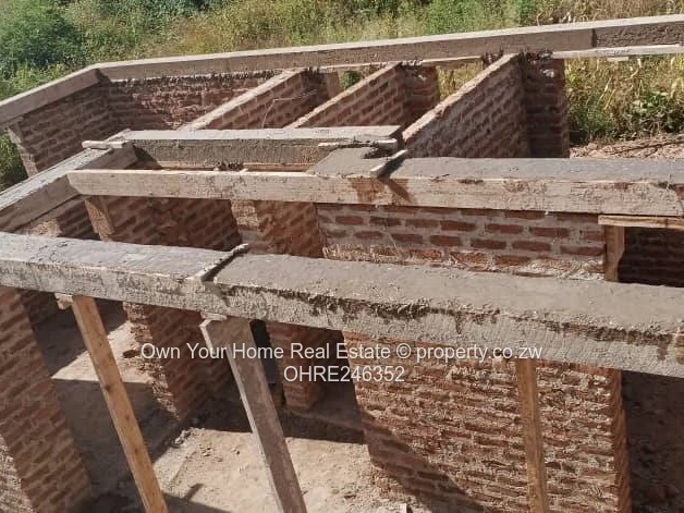 Incomplete Karoi Cottage for sale