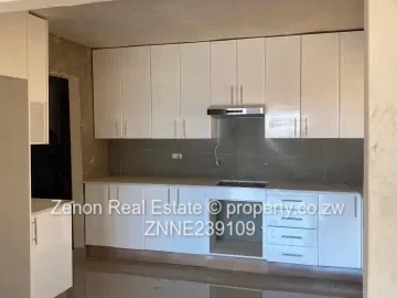 A  newly built double storey with modern finishes in Gletwin for rental 2500/month neg