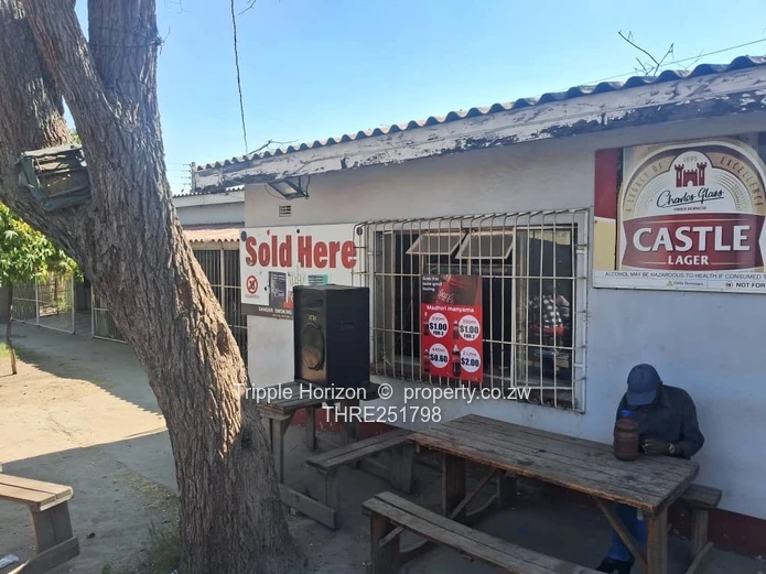 Budiriro Main Road Shop - Gated Front, Workshop & Yard