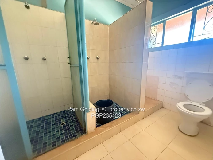 Matsheumhlope house with cottages currently used as Nust student accommodation.