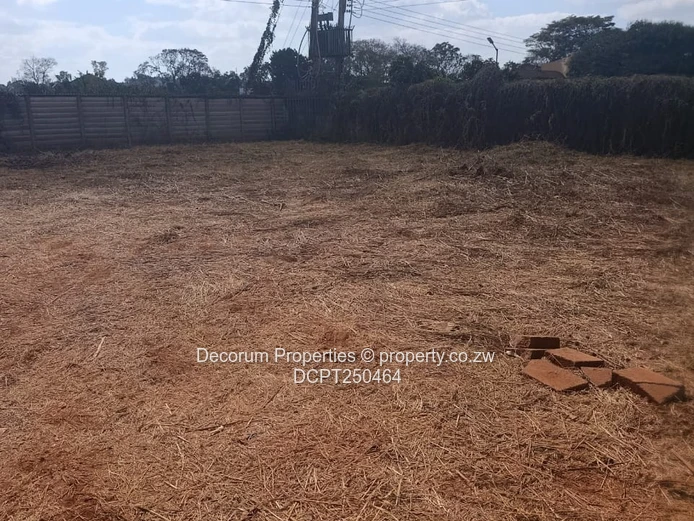Prime 968m² Residential Stand for Sale in Quinnington, Borrowdale