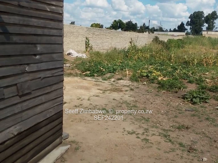 4000 m² Fenced Commercial/Industrial Lot in Zengeza TILCOR