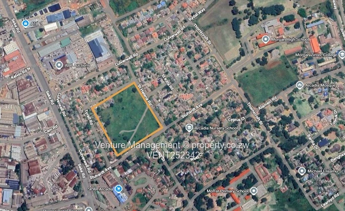 Prime 2.7-Hectare Development Opportunity – Arcadia, Harare