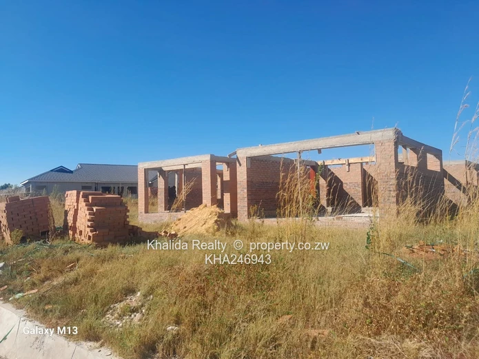 Incomplete 4 Bedroom House For Sale