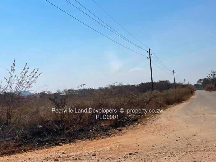 Chinhoyi Umzari location:1181 sqm avail for USD$35 430. Ready to build