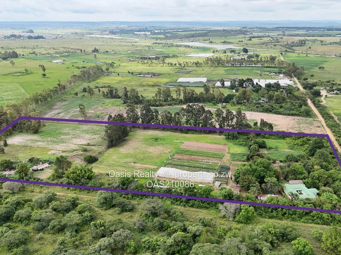 17 Acre well equipped Agro Residential Plot - 2.4KM away from Mutare Road/Goromonzi turn off (Sole Mandate)