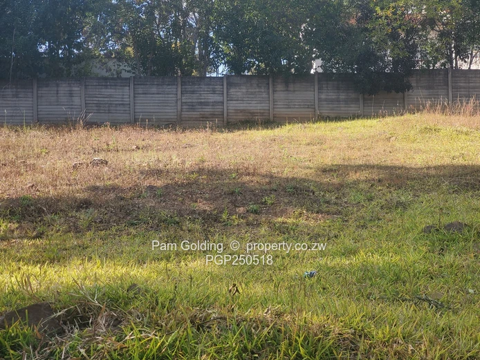 A vacant residential stand in an established neighbourhood. (Sole Mandate)