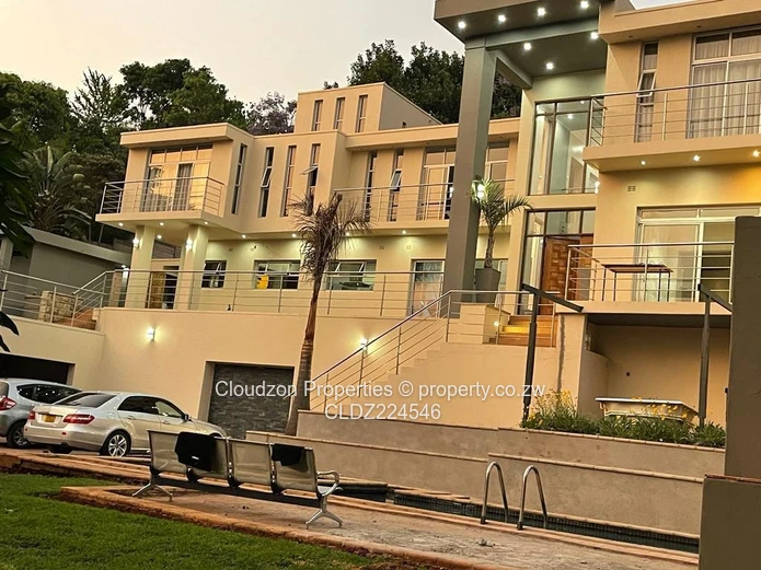 Luxurious Borrowdale Triple Storey Mansion 