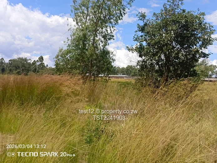 Ruwa - Goromonzi Plot for sale  (Sole Mandate)