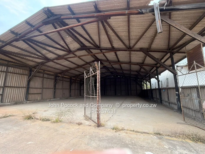 Warehouse/ factory with large yard space