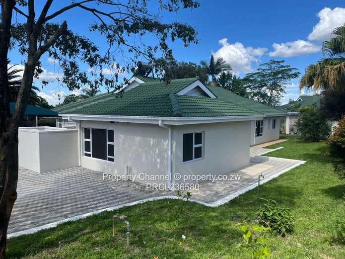 Luxurious 4-Bedroom Borrowdale Brooke House for rent