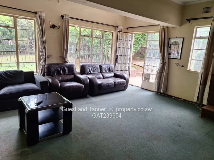 Marlborough House for Sale in Harare - 4 BR Home on 4000m2 Stand with Pool and Development Potential