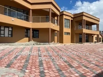 A  newly built double storey with modern finishes in Gletwin for rental 2500/month neg