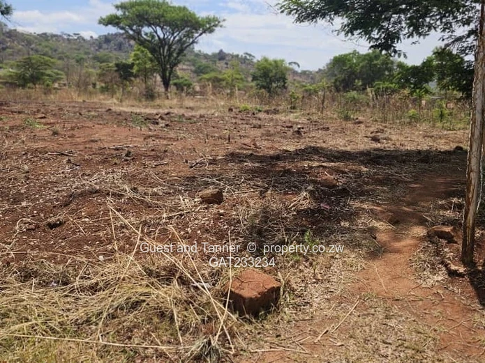 Residential Stand for Sale in Charlotte Brooke near Harare