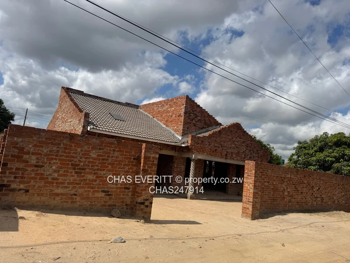Zimre Park incomplete house with Title Deed for sale $75k 