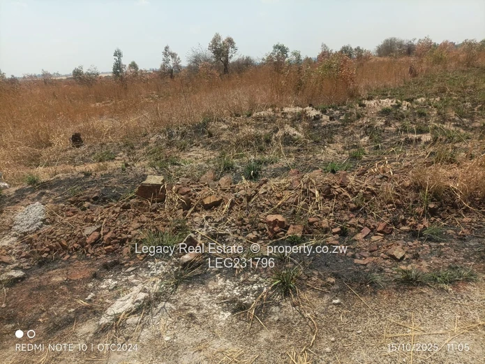 Choice of 3 Fully Serviced 1200m² Stands in Nyabira