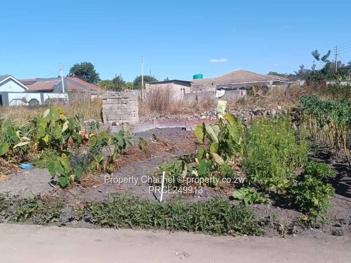 Stand for Sale – Ready to Build with Existing Slab and Title Deeds