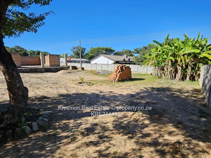 Partly Built 4-Bed Brick Shell on 2,075m² – Marondera