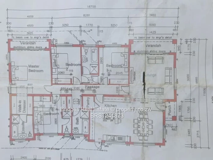 Serviced Residential Stand for Sale with Unfinished Structure