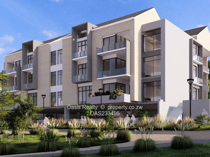 Oasis on the Heights 2 Beds Luxury Apartments For Sale in Victoria Falls