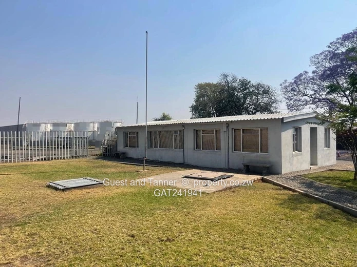 Bulawayo Donnington Fuel Depot with Executive Offices and Rail Infrastructure