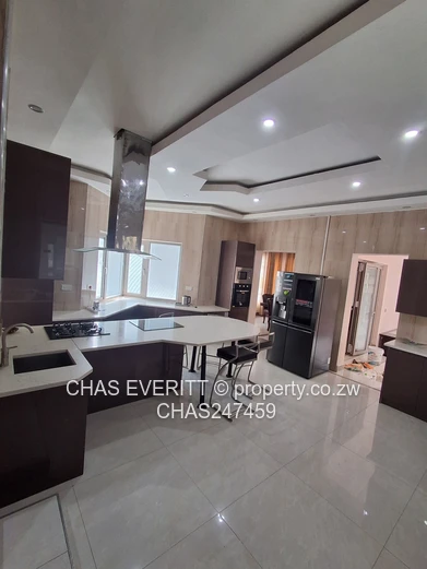 5 Bed Fully Furnished Double Storey House to Rent in Borrowdale Brooke