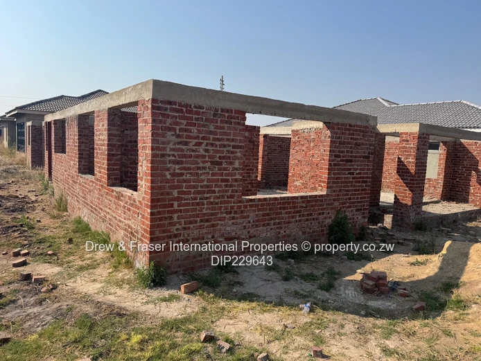 Spacious Incomplete 4-Bedroom House in Secure Mabvazuva Community!