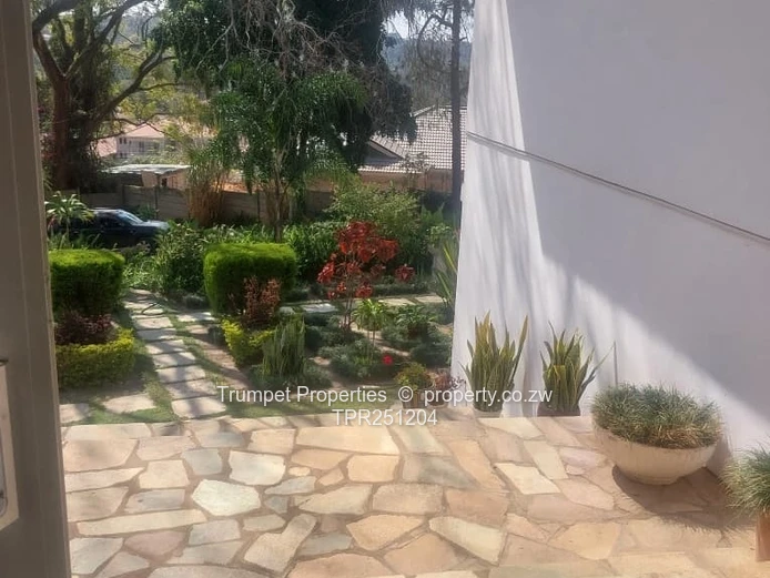 Furnished 4-Bed Glen Lorne Home with Borehole & Garden