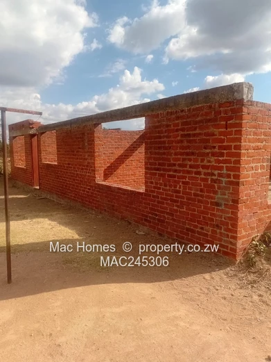 Incomplete 3 Bed House