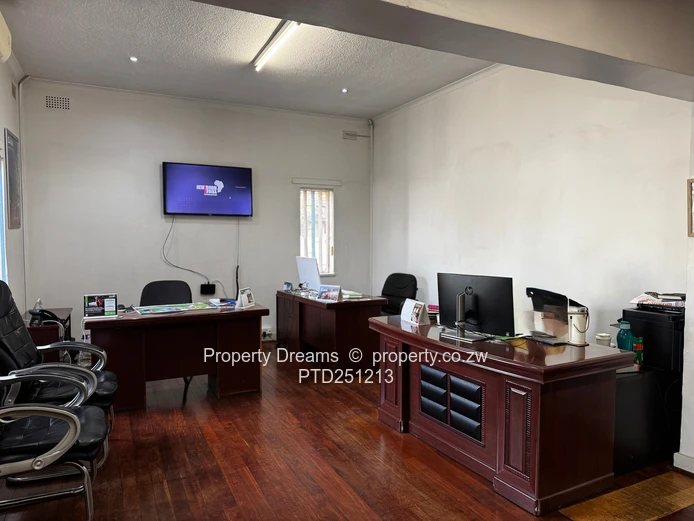 Hillside Office: Reception, Garden, Solar & Parking