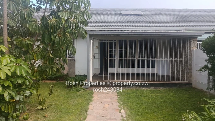 Avondale 2-Bed Garden Flat — Verandah & Borehole