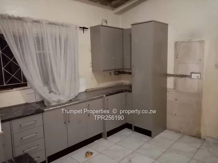 Warren Park: 4-Bed House — Walled, Fitted Kitchen, ZESA