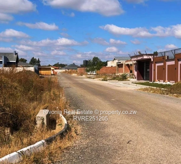 1389m² Stand in Prospect, Harare South — Gated, Tarred & Sewered