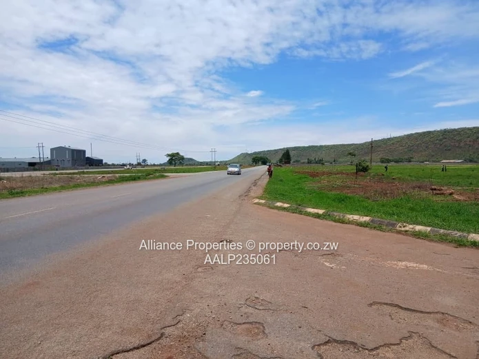 PRIME AGRO-INDUSTRIAL PLOT: 10.2 HA Main Road Frontage Plot Between Harare & Norton