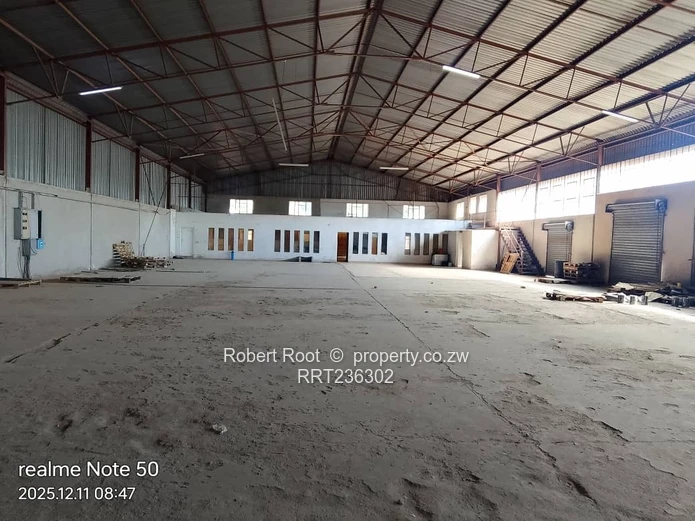 Mukuvisi Woodlands Warehousing Or Factory Space Readily Available