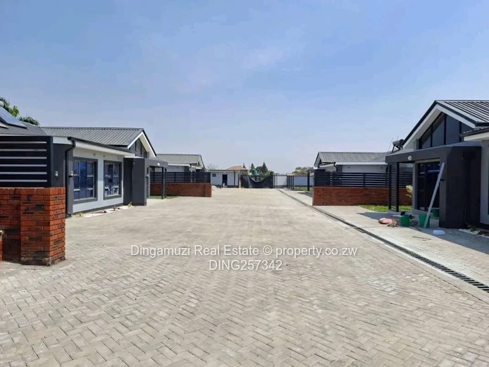 Newly built three-bedroom cluster homes for rent in Borrowdale