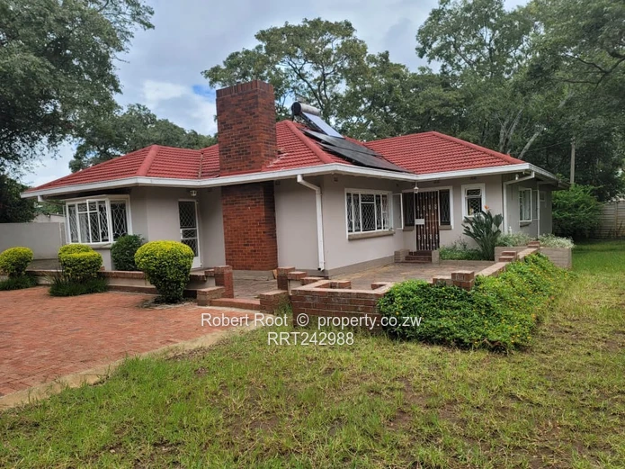 Solid 3 bed family home in Chisipite