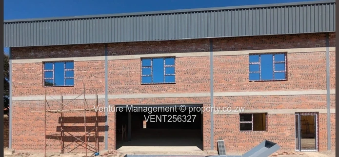 Newly built warehouse bays