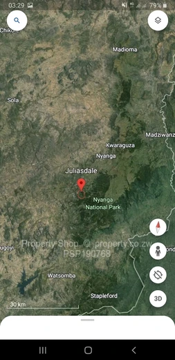 Spacious 26030 m² Agro -Residential Land for Sale in Juliasdale, Manicaland