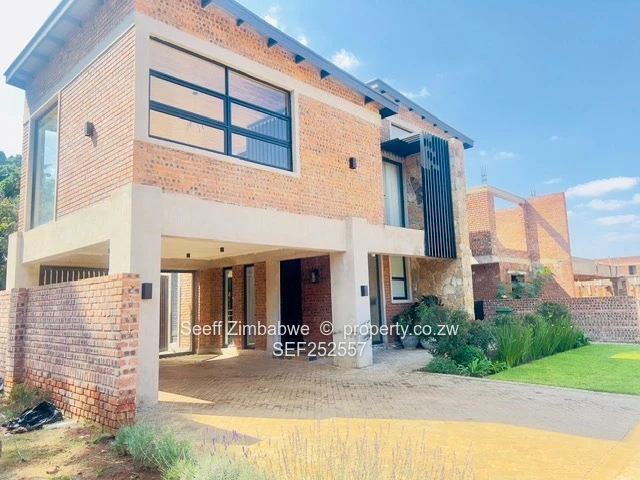 Brick-Finish Double-Storey 4-Bed Unit in Greendale with Borehole