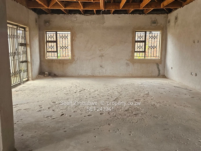 Incomplete house for sale in Sebastopol Ruwa!